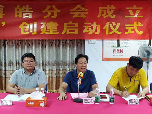 桥头平促会博皓分会成立