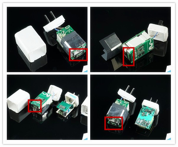 OPPO手机充电器上的USB硅胶套