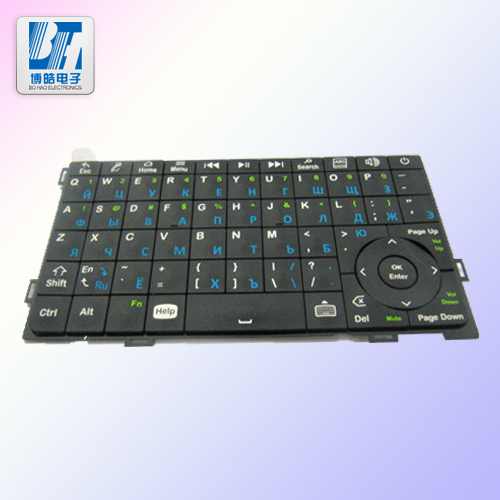 博皓采用硅胶和塑胶原材料制造而成的电子词典键盘