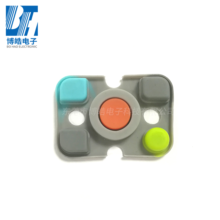 提供多种规格工业零部件专用硅胶按键开模定制